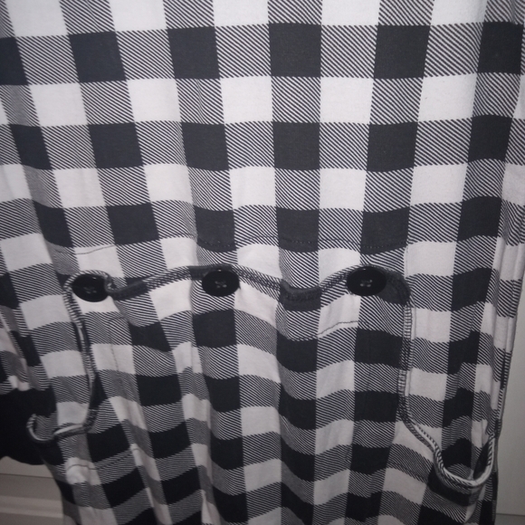 Silver Lilly Union Suit with Drop seat back Plaid Size Medium - Picture 8 of 10